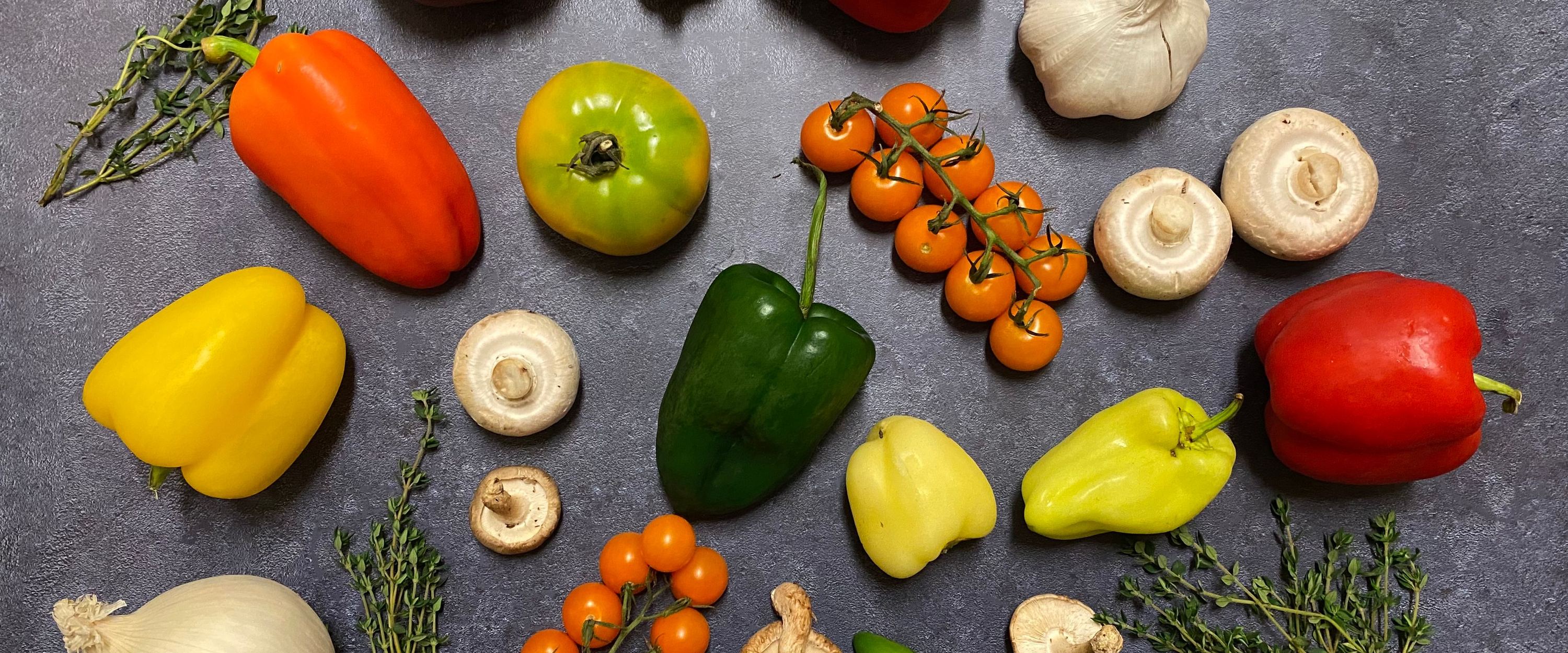 Fresh produce ready for market